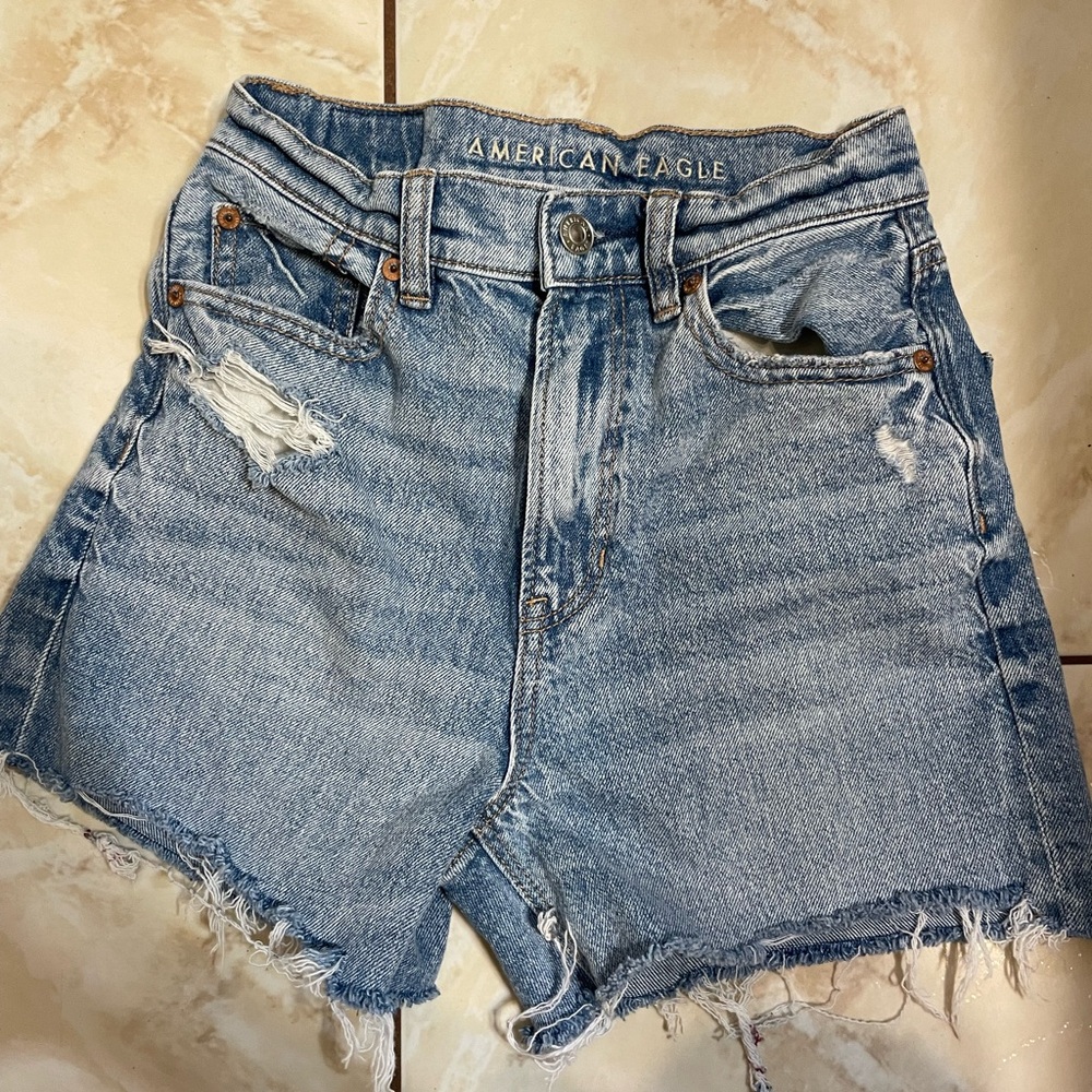 American eagle cut off jean shorts